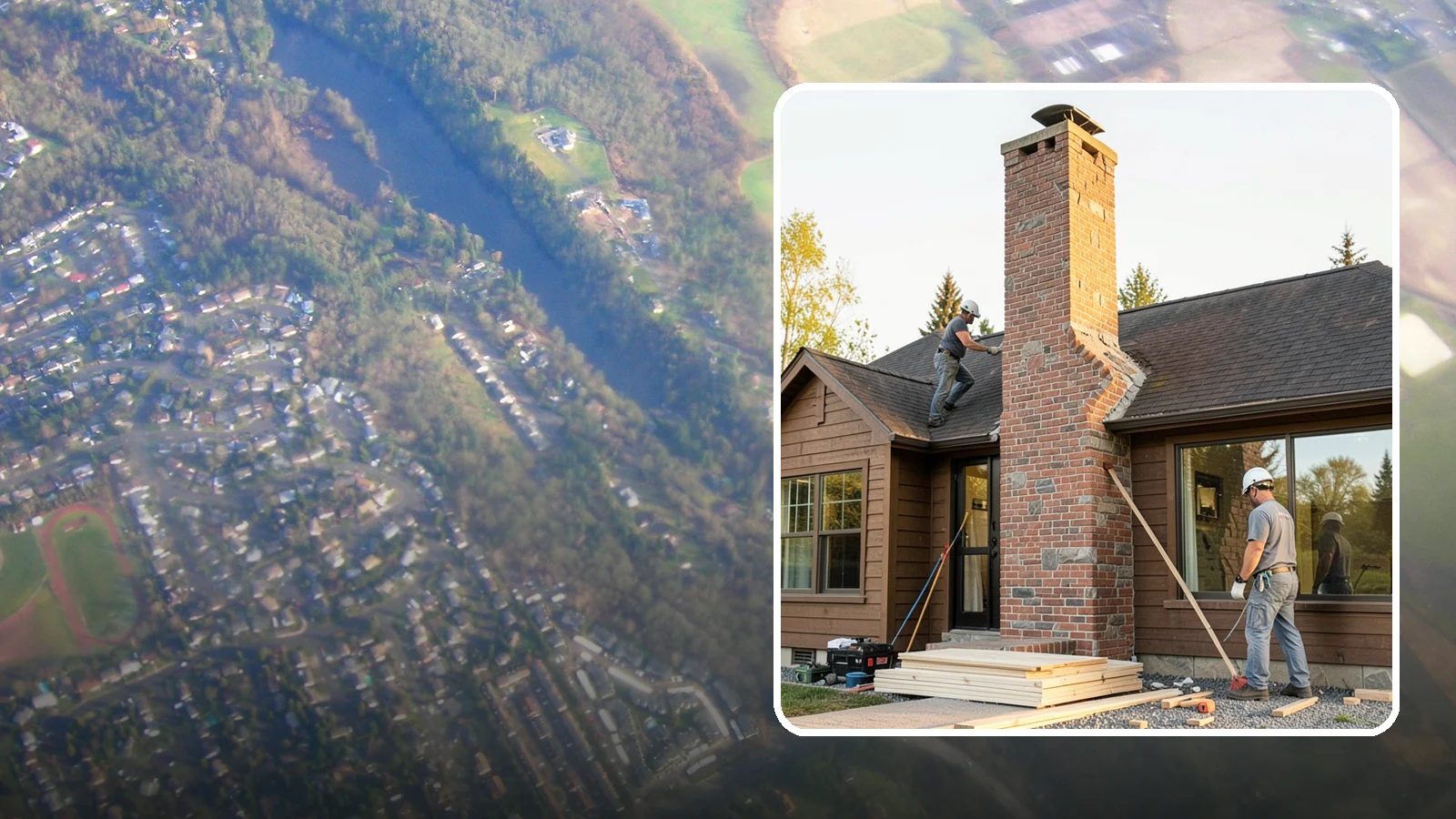 Chimney Rebuild in Algona, King County, WA - Full or partial chimney rebuilds that restore safety and structure when repairs are no longer enough.