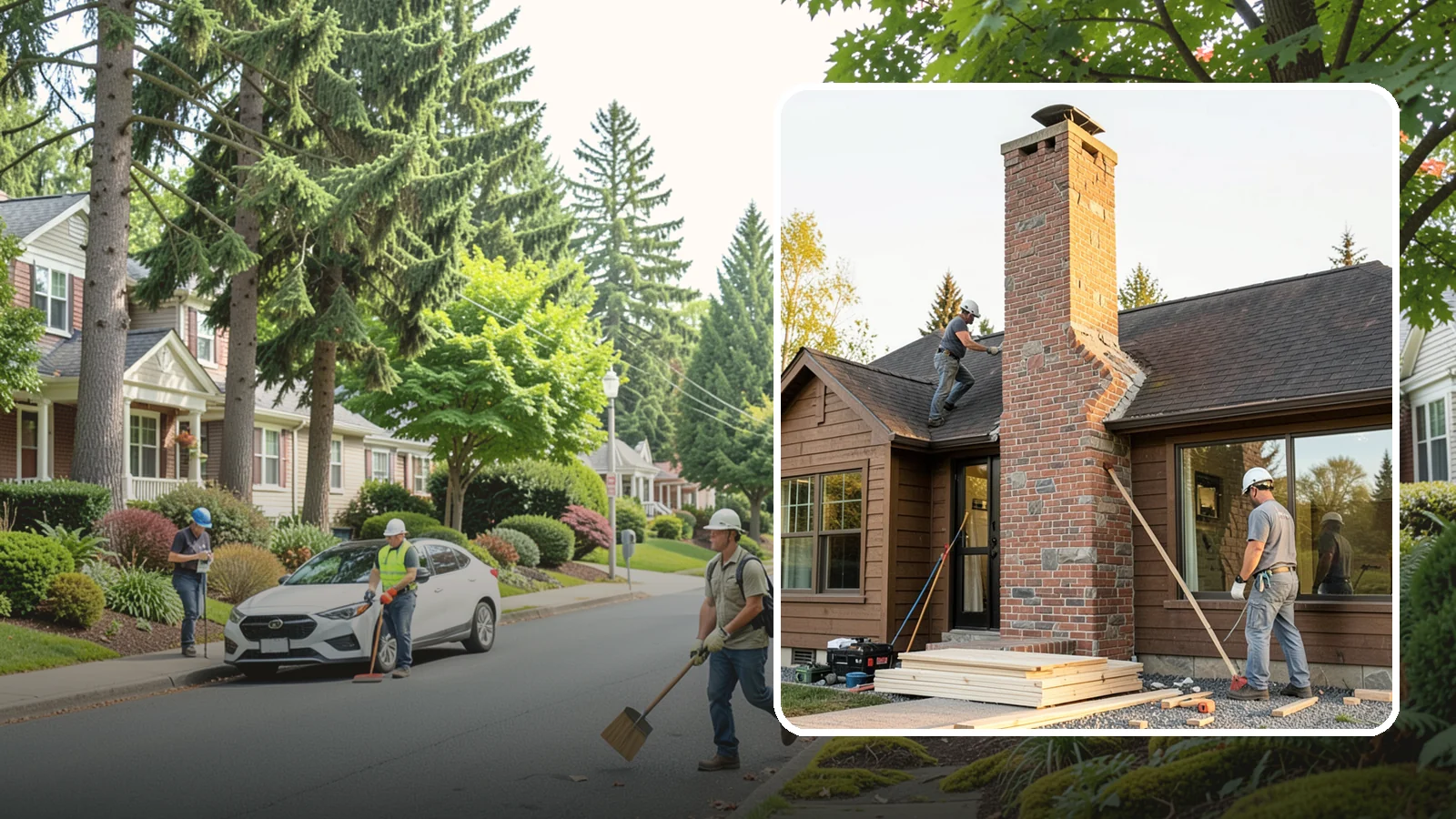 Chimney Rebuild in Beaux Arts Village, King County, WA - Full or partial chimney rebuilds that restore safety and structure when repairs are no longer enough.