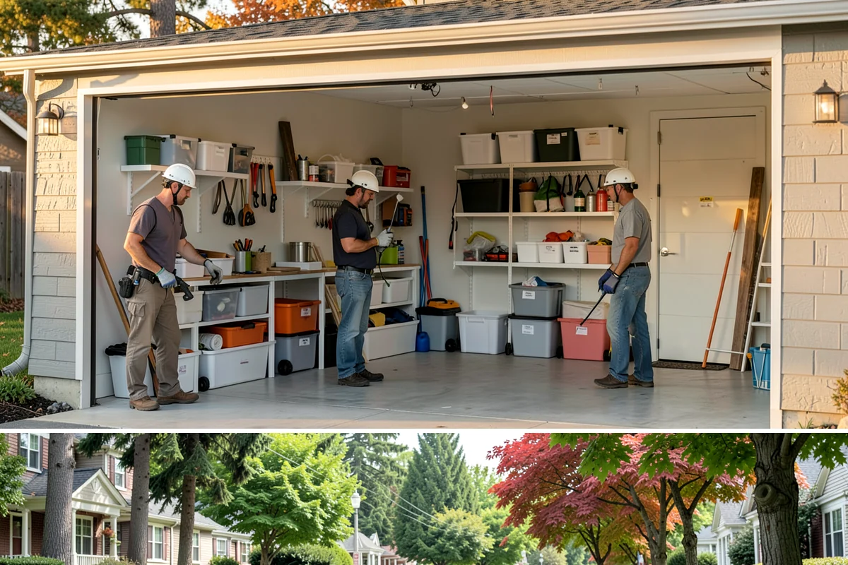 Chimney Rebuild in Beaux Arts Village, King County, WA - Dry summer conditions allow the rebuilt masonry to cure properly and stay protected during construction.