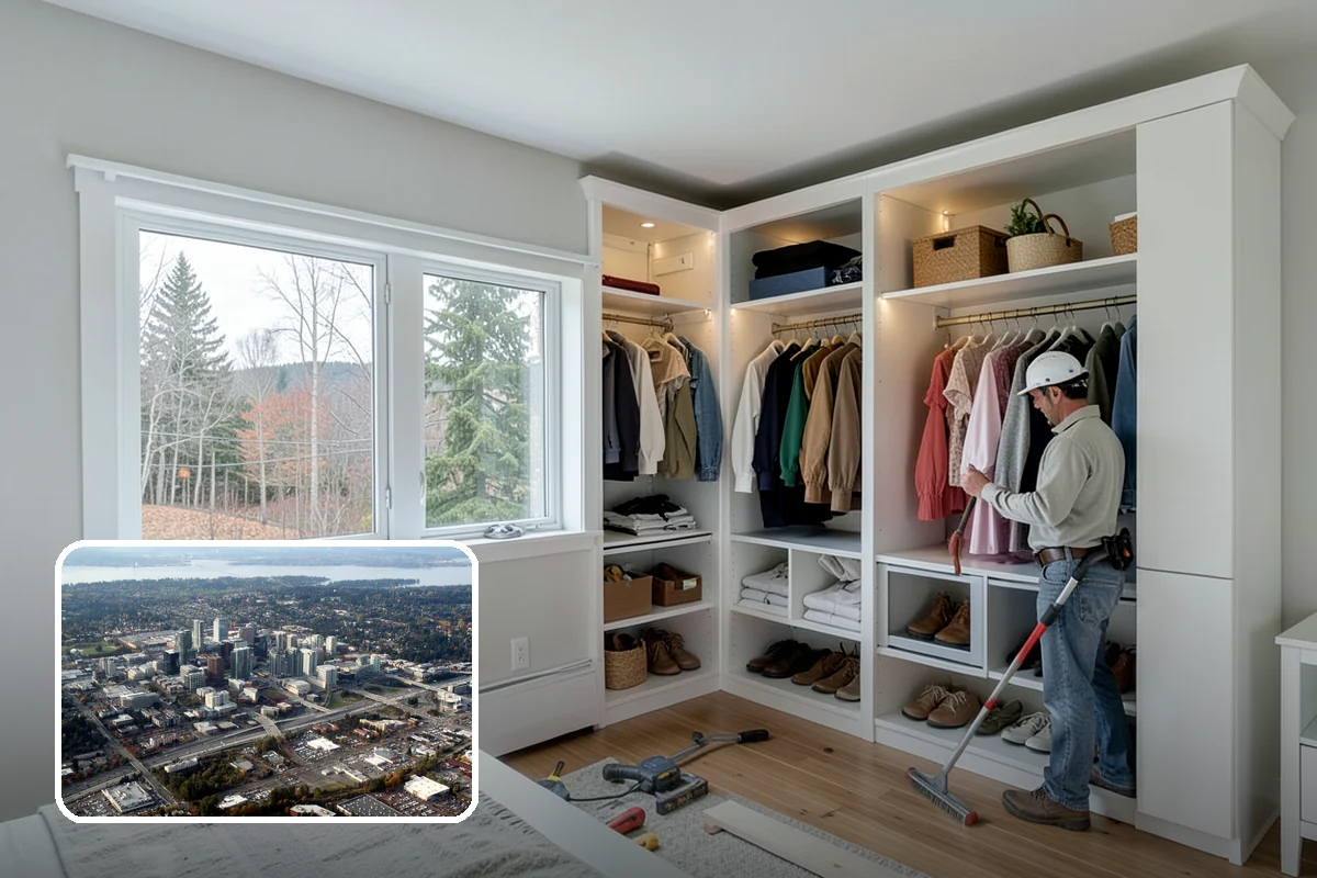 Chimney Rebuild in Bellevue, King County, WA - Restores structural and fire safety