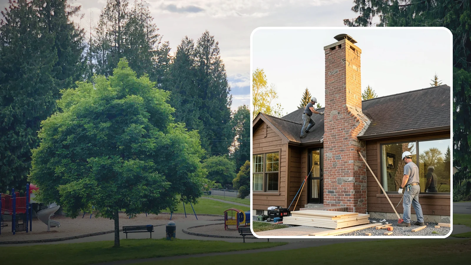 Chimney Rebuild in Bonney Lake, Pierce County, WA - Full or partial chimney rebuilds that restore safety and structure when repairs are no longer enough.