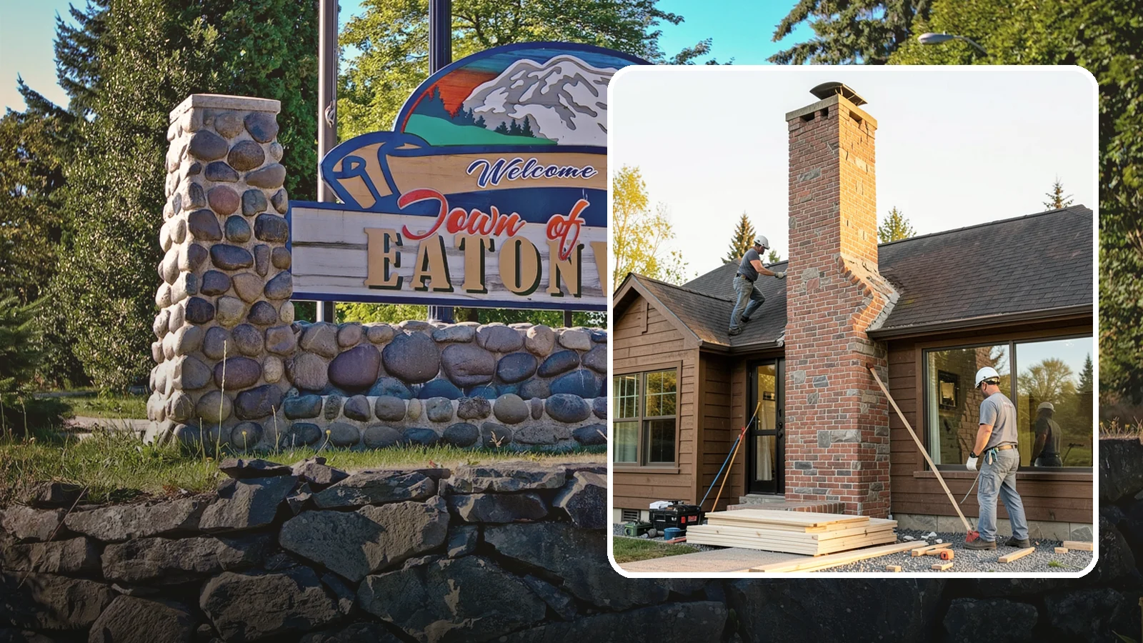 Chimney Rebuild in Eatonville, Pierce County, WA - Full or partial chimney rebuilds that restore safety and structure when repairs are no longer enough.
