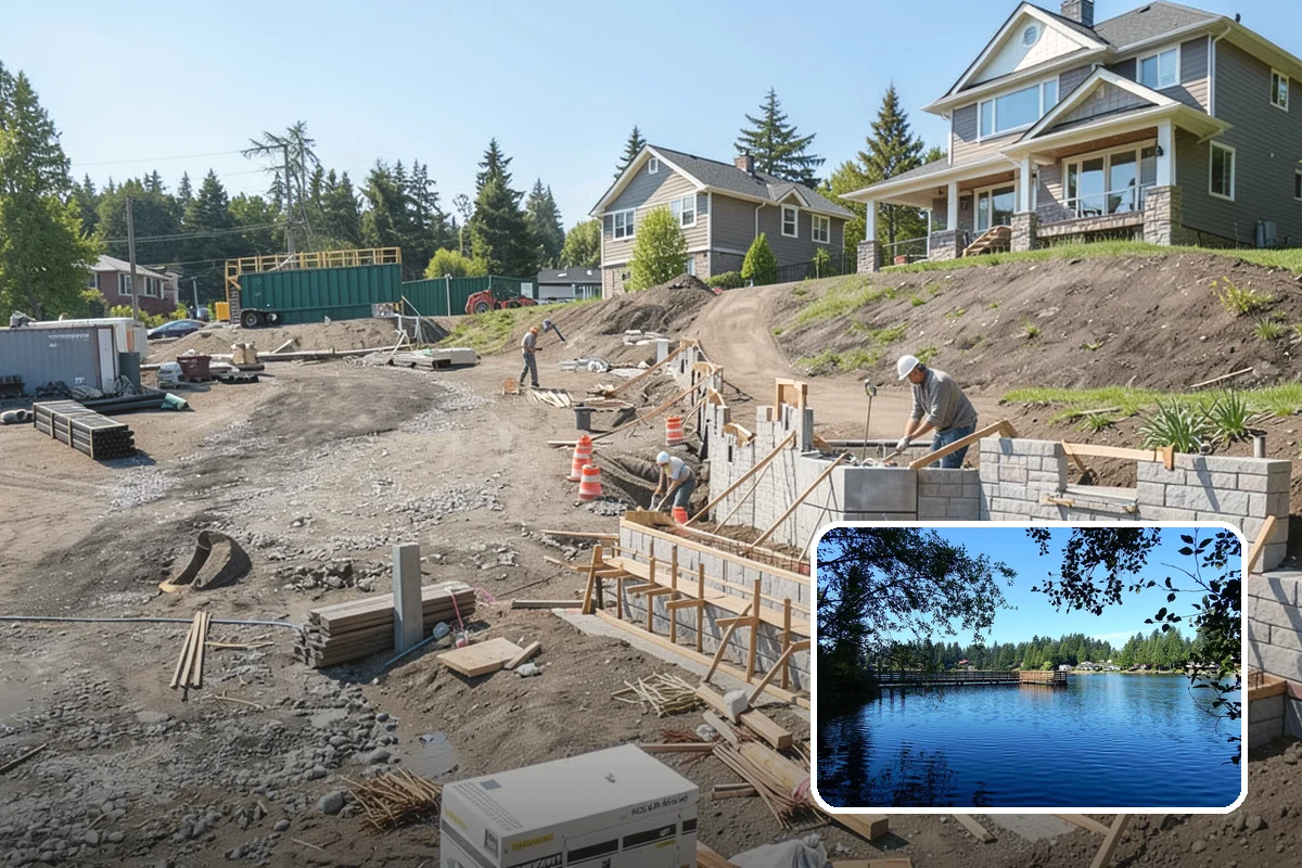 Chimney Rebuild in Federal Way, King County, WA - Restores structural and fire safety