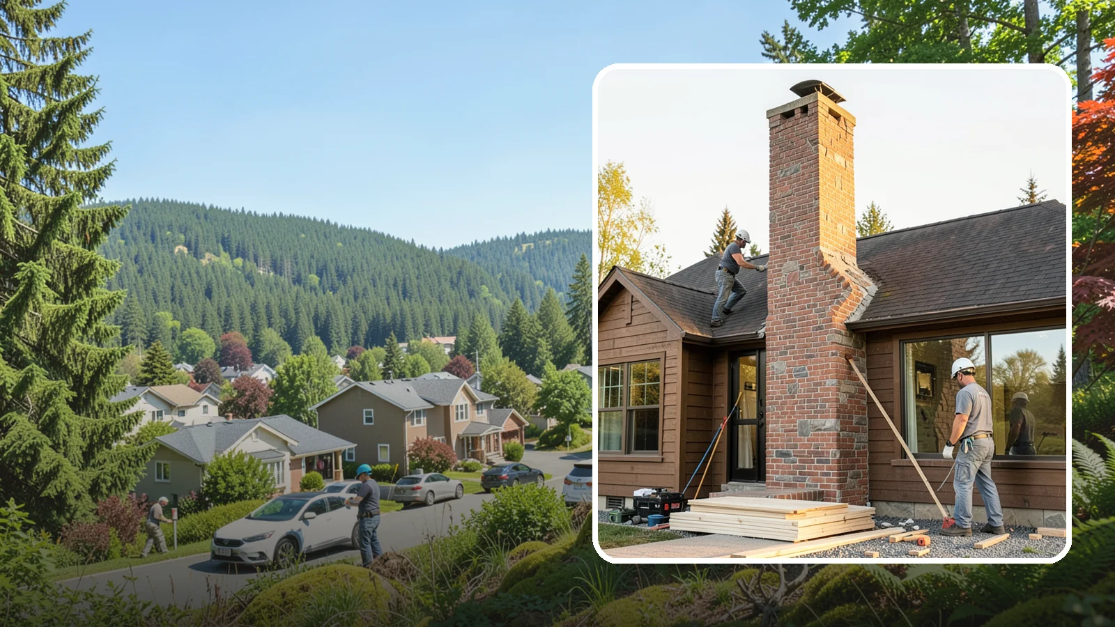 Chimney Rebuild in Index, Snohomish County, WA - Full or partial chimney rebuilds that restore safety and structure when repairs are no longer enough.