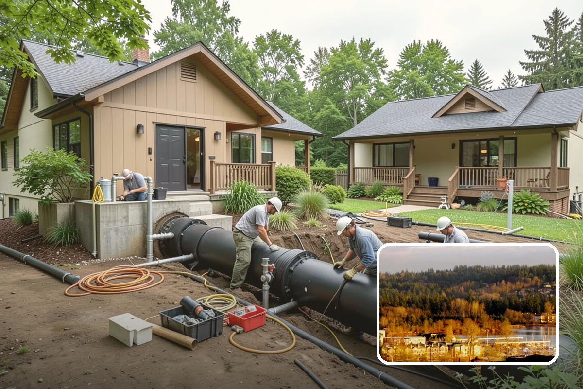 Chimney Rebuild in Kenmore, King County, WA - Restores structural and fire safety