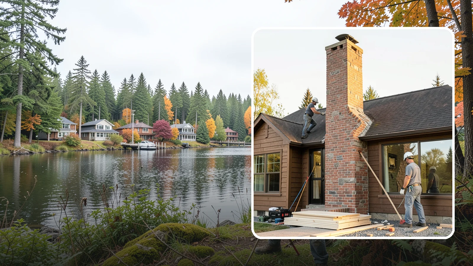 Chimney Rebuild in La Conner, Skagit County, WA - Full or partial chimney rebuilds that restore safety and structure when repairs are no longer enough.