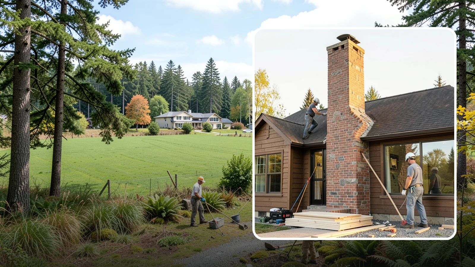 Chimney Rebuild in Lyman, Skagit County, WA - Full or partial chimney rebuilds that restore safety and structure when repairs are no longer enough.
