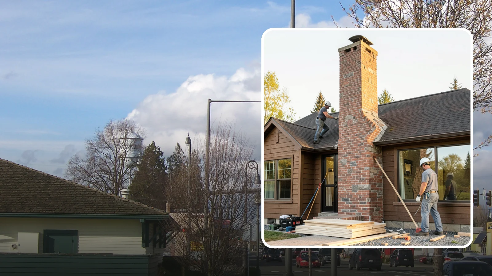 Chimney Rebuild in Marysville, Snohomish County, WA - Full or partial chimney rebuilds that restore safety and structure when repairs are no longer enough.