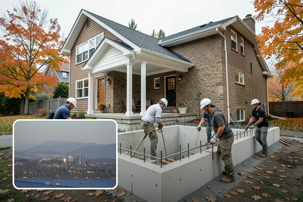 Chimney Rebuild in Medina, King County, WA - Restores structural and fire safety