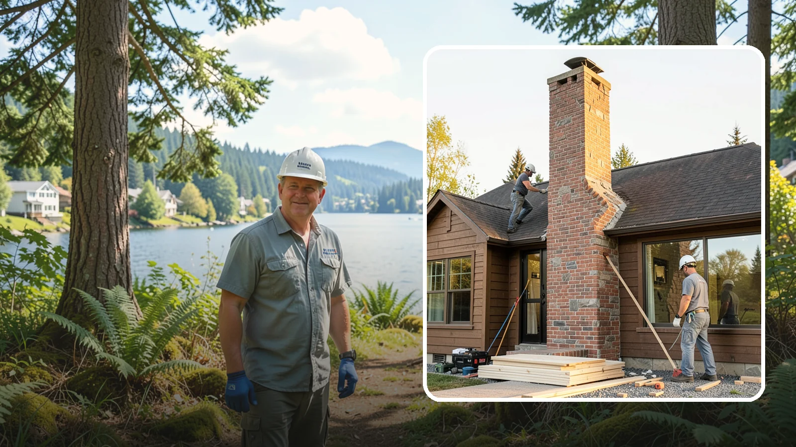 Chimney Rebuild in Milton, King County, WA - Full or partial chimney rebuilds that restore safety and structure when repairs are no longer enough.