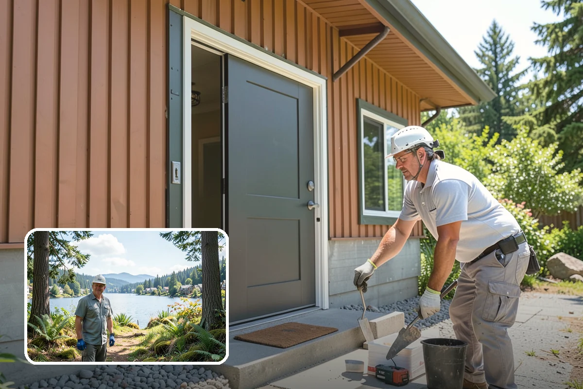 Chimney Rebuild in Milton, King County, WA - Restores structural and fire safety