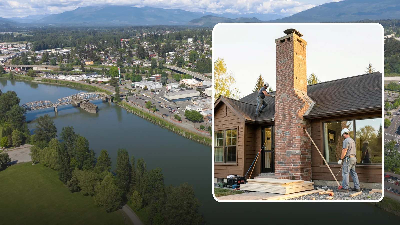 Chimney Rebuild in Mount Vernon, Skagit County, WA - Full or partial chimney rebuilds that restore safety and structure when repairs are no longer enough.