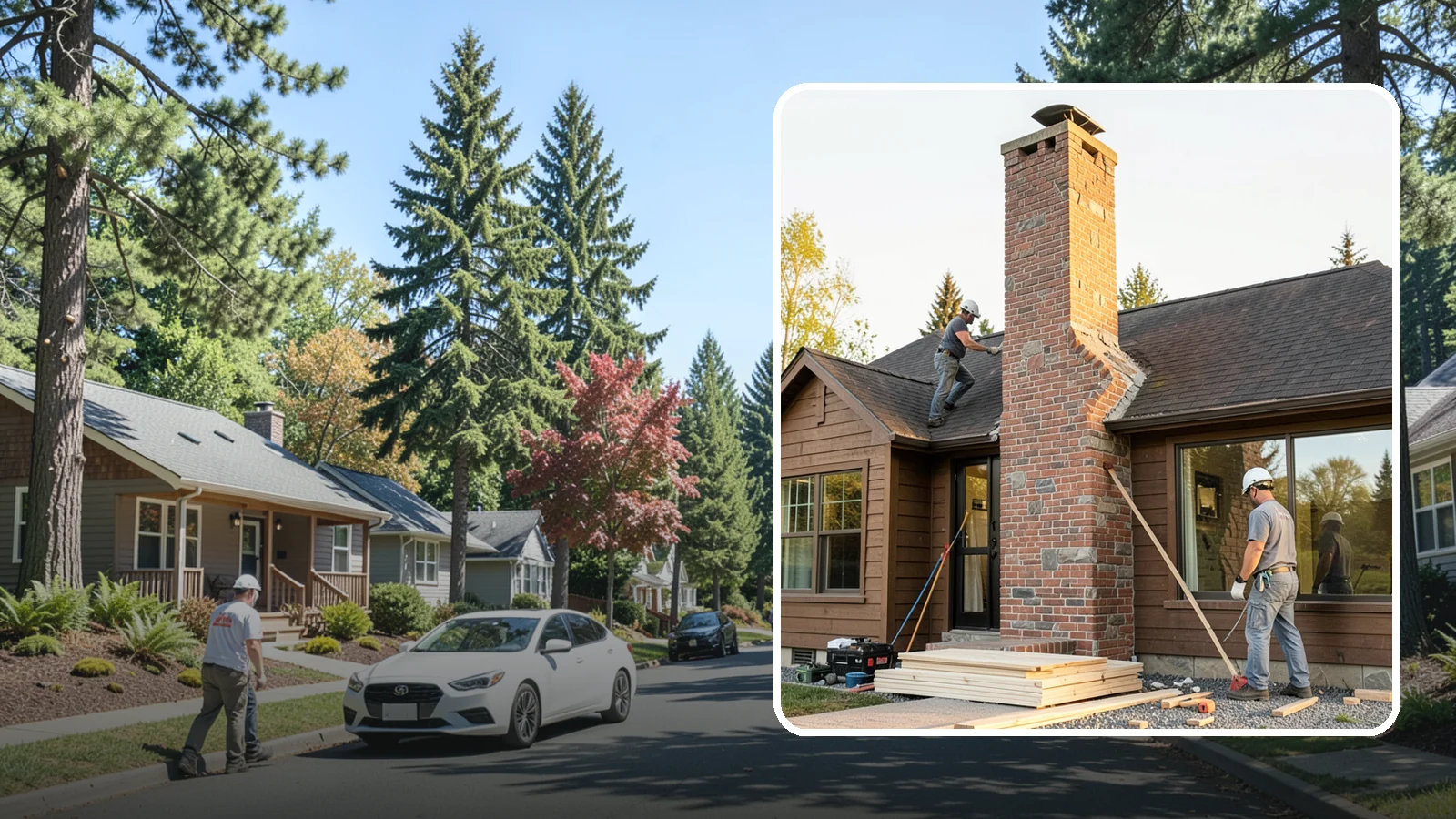 Chimney Rebuild in Orting, Pierce County, WA - Full or partial chimney rebuilds that restore safety and structure when repairs are no longer enough.
