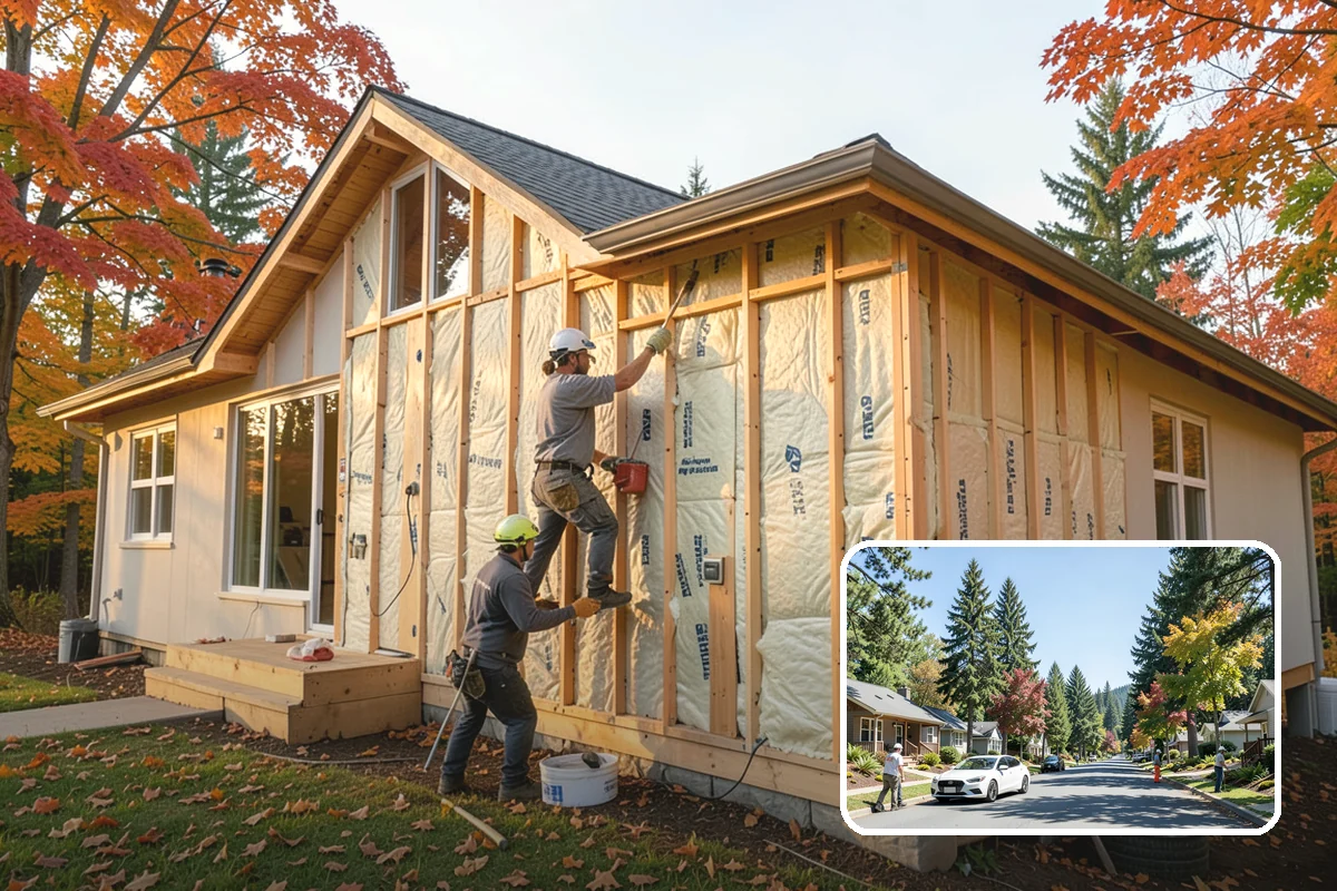 Chimney Rebuild in Orting, Pierce County, WA - Restores structural and fire safety