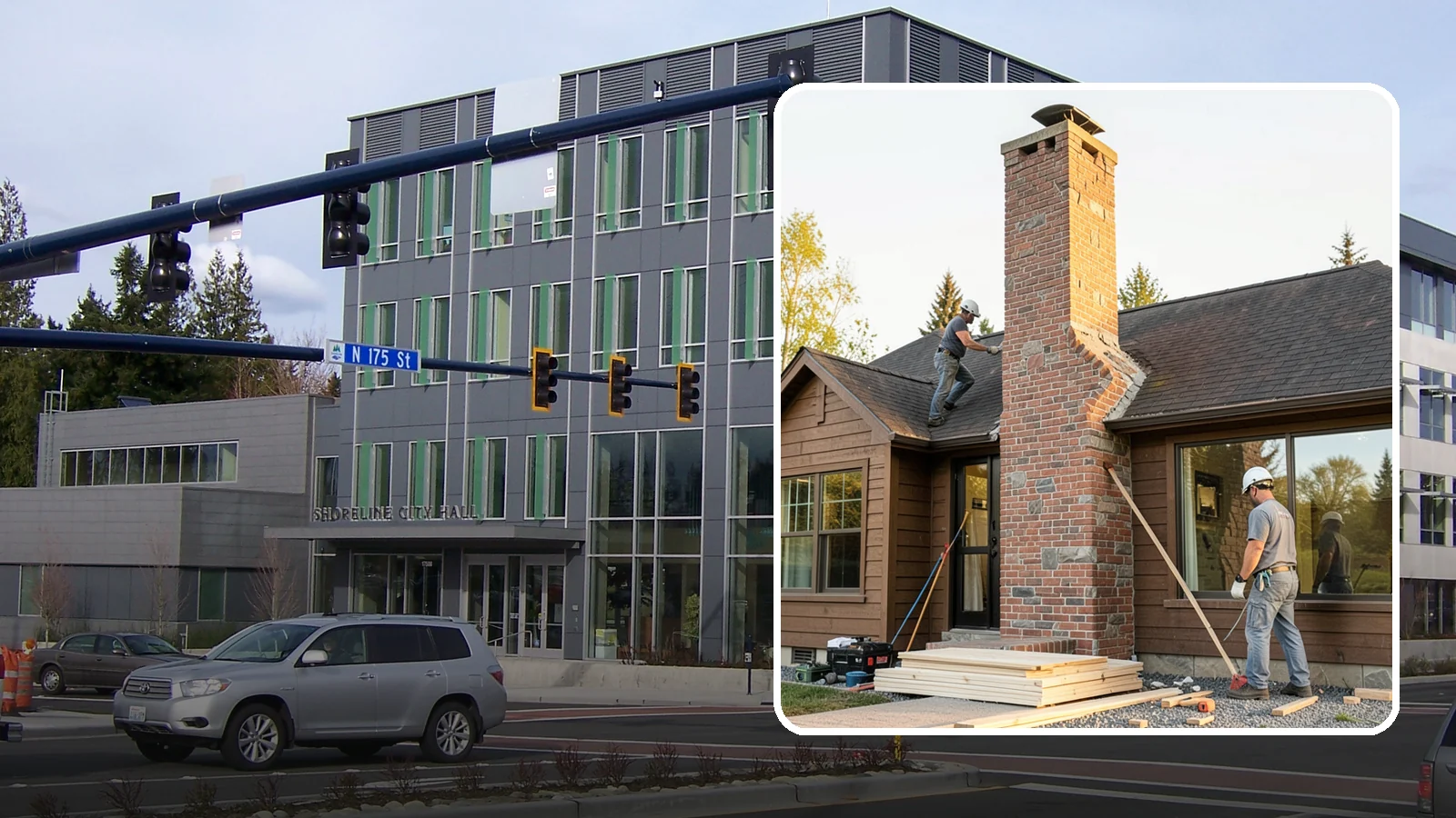 Chimney Rebuild in Shoreline, King County, WA - Full or partial chimney rebuilds that restore safety and structure when repairs are no longer enough.