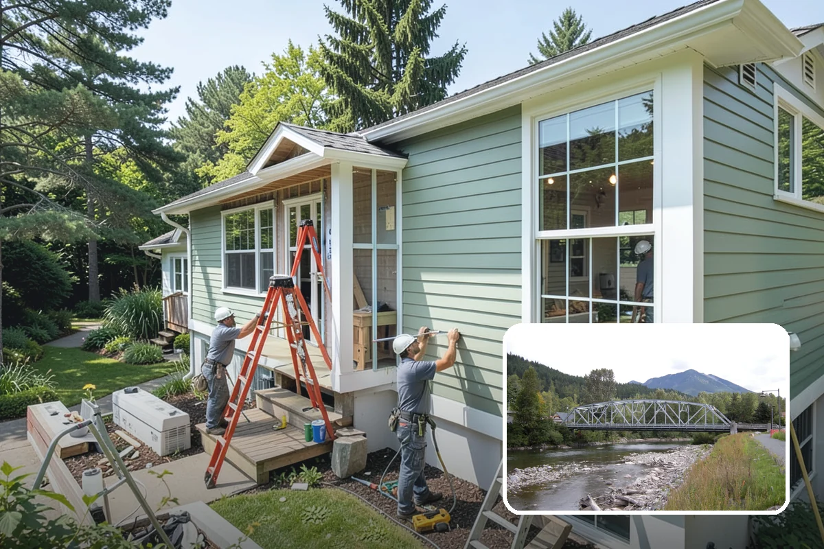 Chimney Rebuild in Skykomish, King County, WA - Restores structural and fire safety