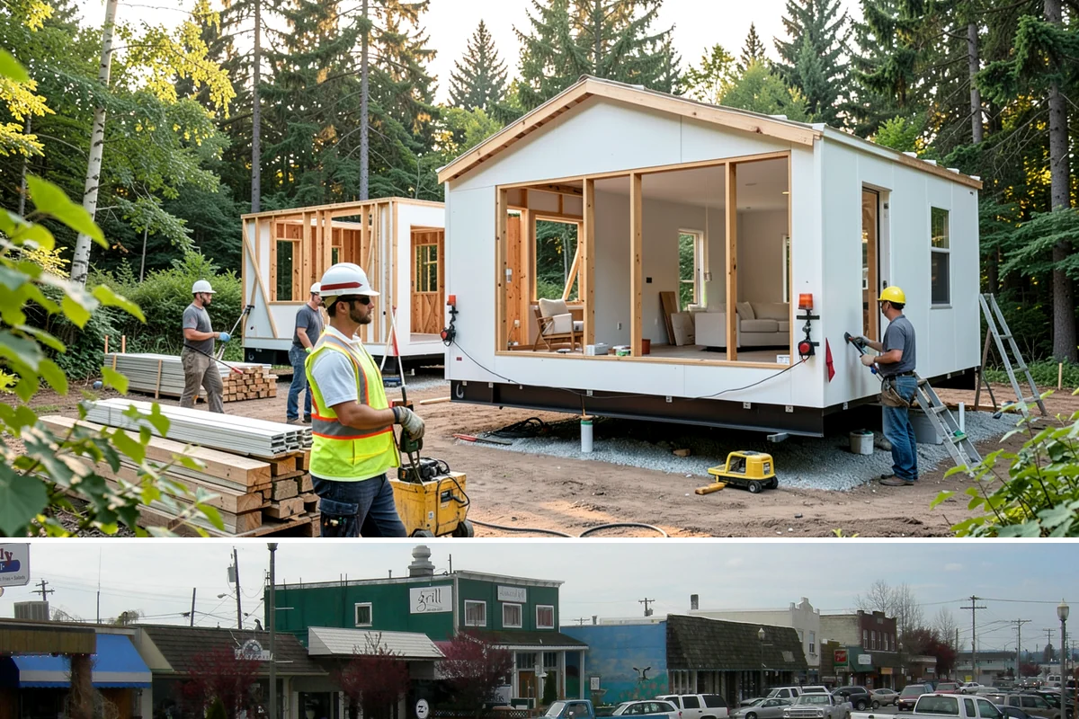Chimney Rebuild in Stanwood, Snohomish County, WA - Dry summer conditions allow the rebuilt masonry to cure properly and stay protected during construction.