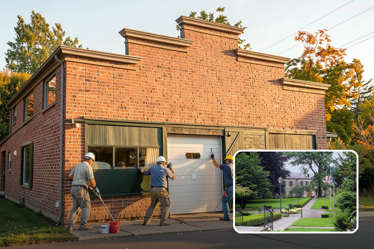 Chimney Rebuild in Woodinville, King County, WA - Restores structural and fire safety