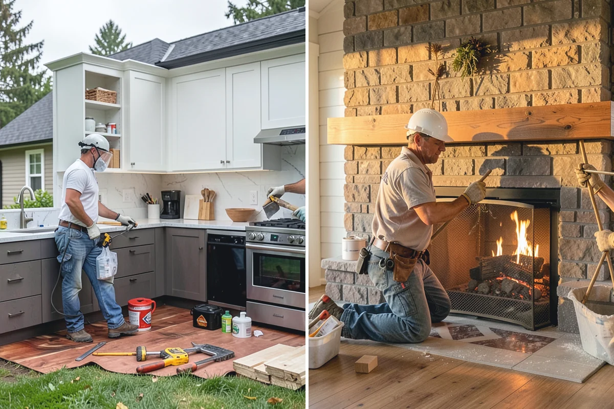 Chimney Repair in Auburn, King County, WA - Inspect the chimney and locate the failure