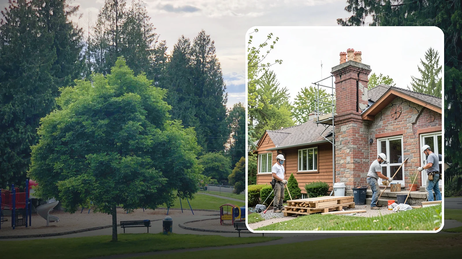 Chimney Repair in Bonney Lake, Pierce County, WA - Targeted chimney repairs that stop leaks and crumbling mortar before water damage spreads indoors.