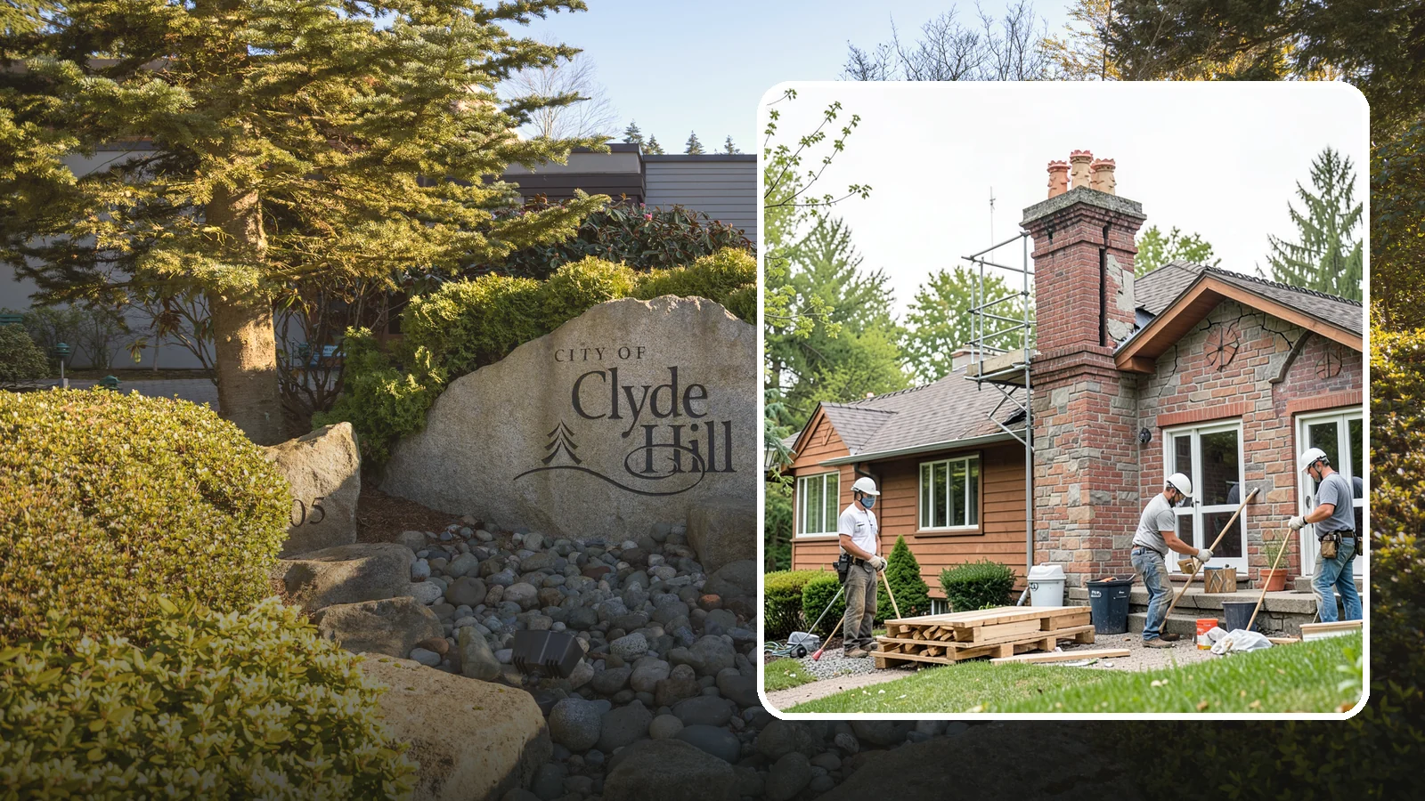 Chimney Repair in Clyde Hill, King County, WA - Targeted chimney repairs that stop leaks and crumbling mortar before water damage spreads indoors.