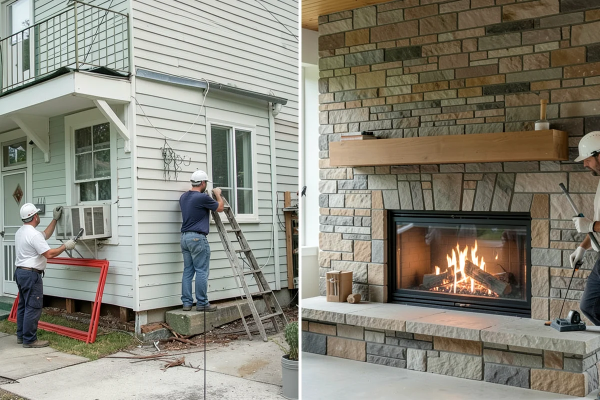 Chimney Repair in Concrete, Skagit County, WA - Inspect the chimney and locate the failure