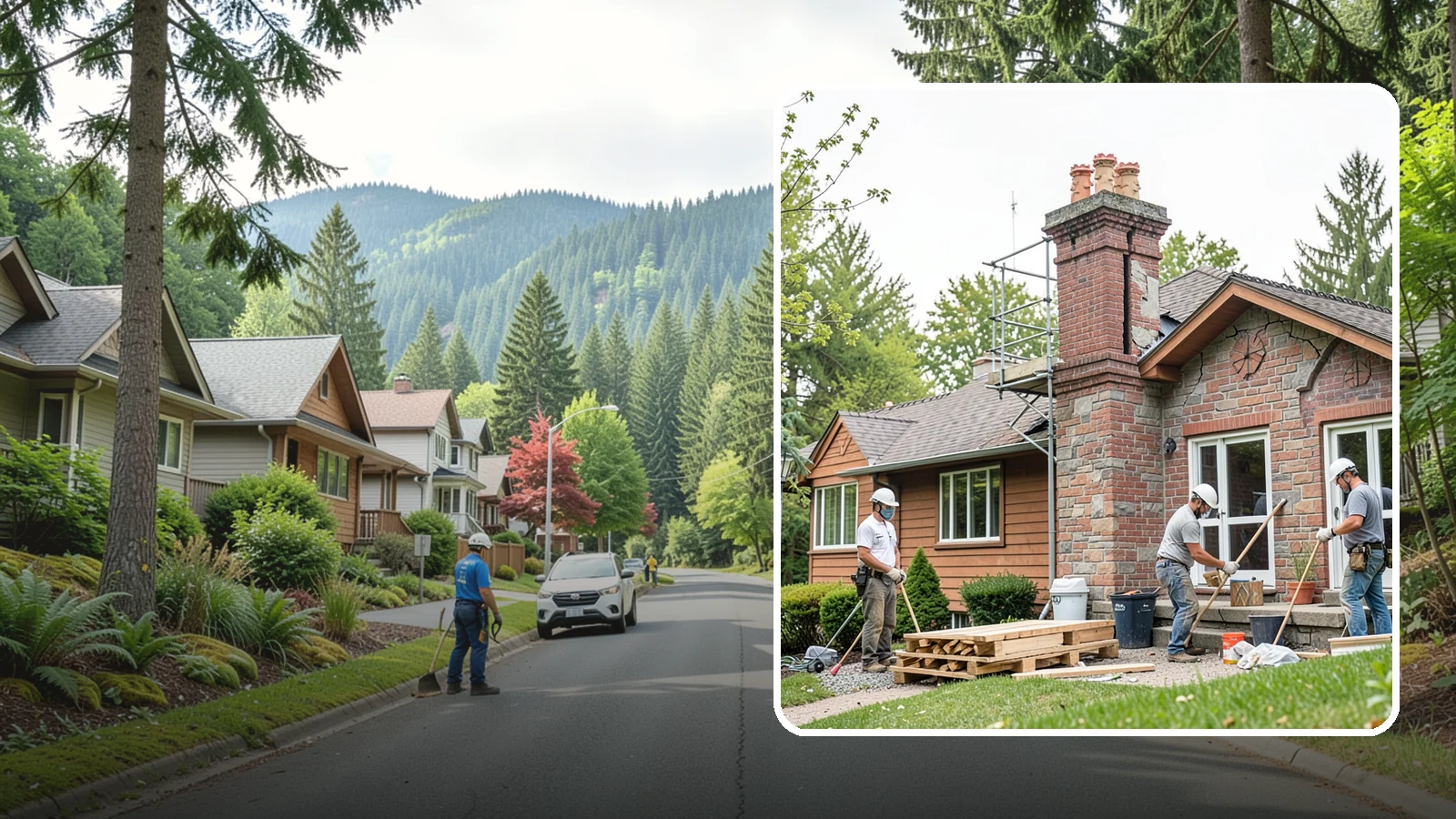 Chimney Repair in Darrington, Snohomish County, WA - Targeted chimney repairs that stop leaks and crumbling mortar before water damage spreads indoors.