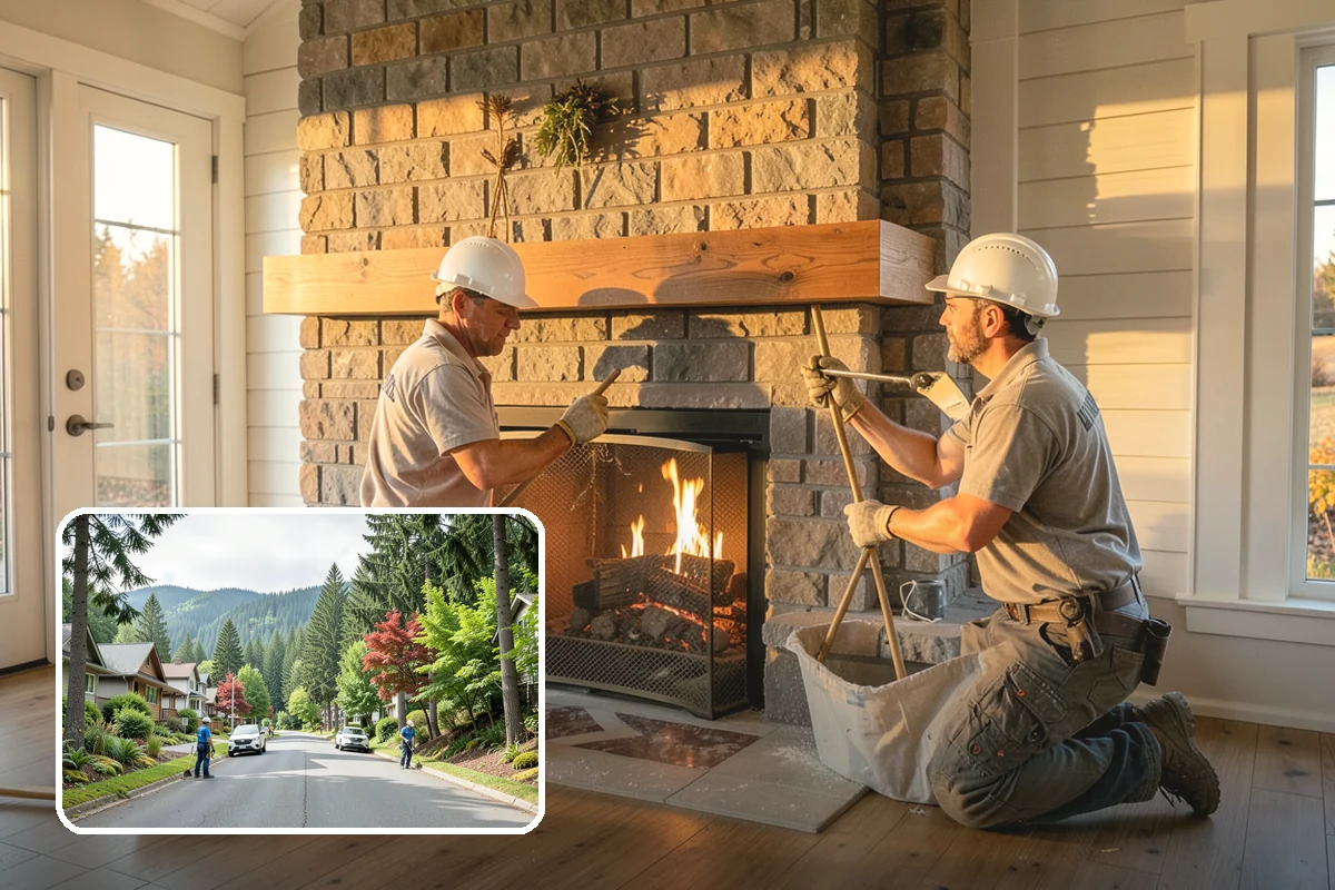 Chimney Repair in Darrington, Snohomish County, WA - Stops leaks at their true source