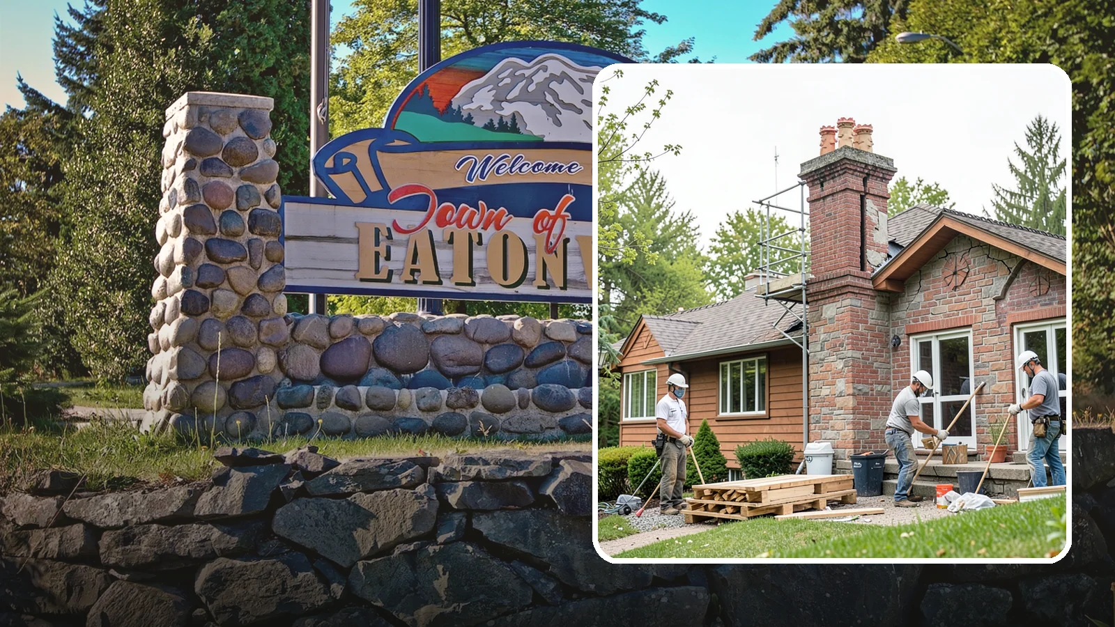 Chimney Repair in Eatonville, Pierce County, WA - Targeted chimney repairs that stop leaks and crumbling mortar before water damage spreads indoors.