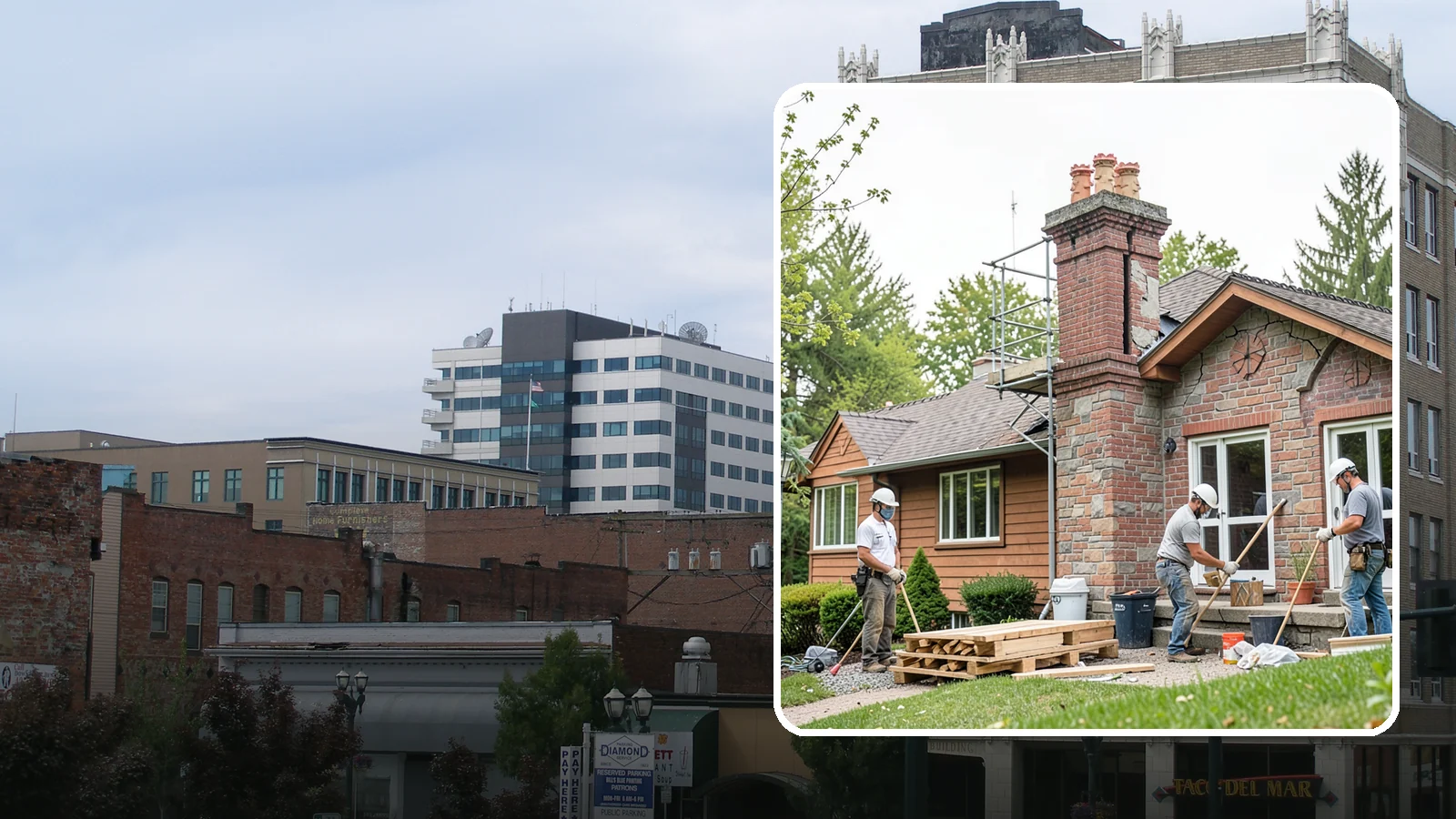 Chimney Repair in Everett, Snohomish County, WA - Targeted chimney repairs that stop leaks and crumbling mortar before water damage spreads indoors.