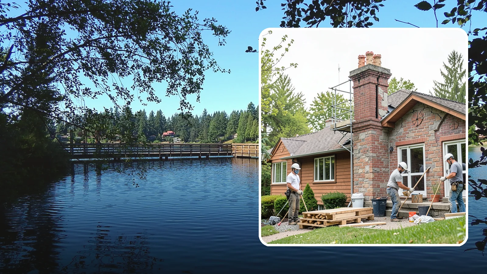 Chimney Repair in Federal Way, King County, WA - Targeted chimney repairs that stop leaks and crumbling mortar before water damage spreads indoors.