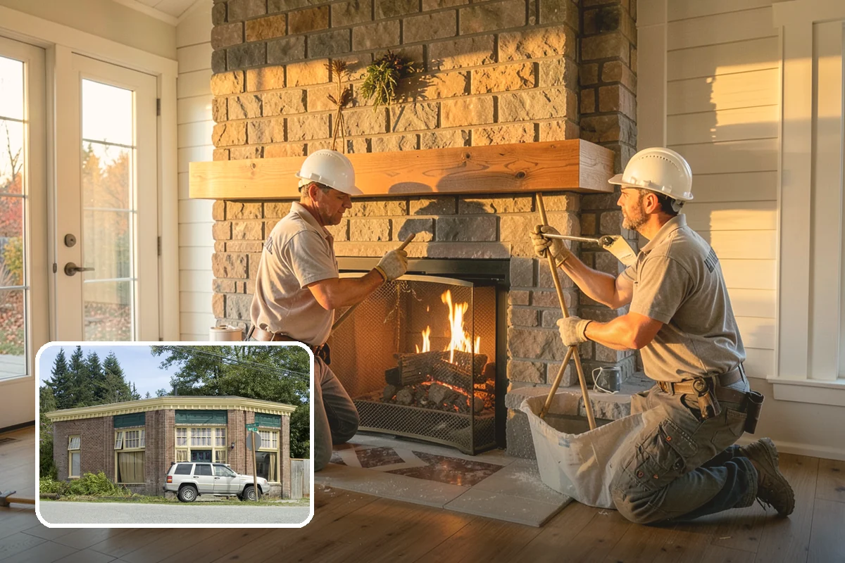 Chimney Repair in Hamilton, Skagit County, WA - Stops leaks at their true source