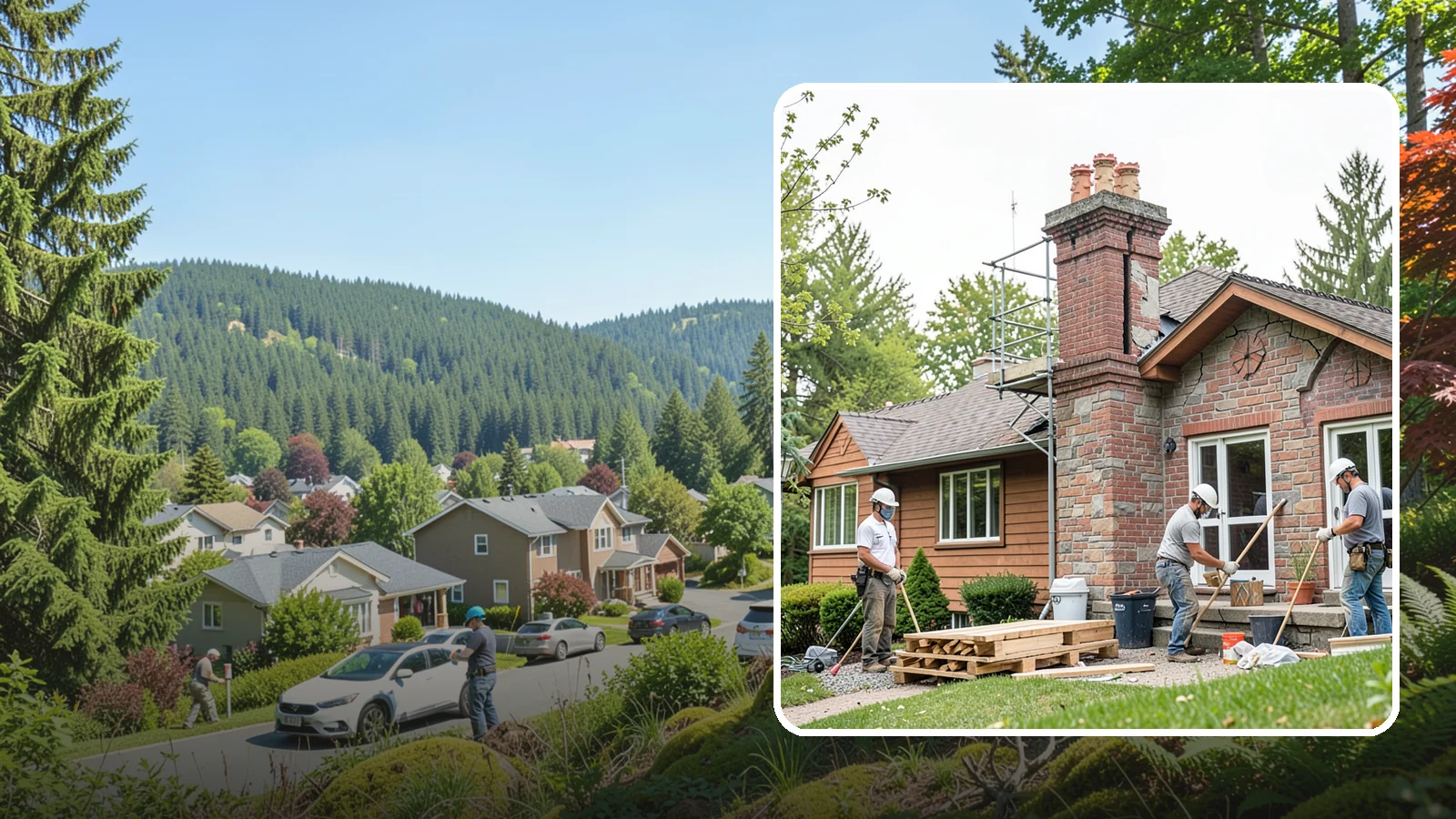 Chimney Repair in Index, Snohomish County, WA - Targeted chimney repairs that stop leaks and crumbling mortar before water damage spreads indoors.