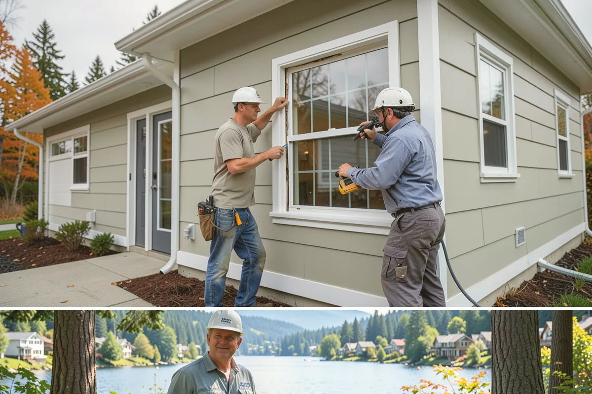 Chimney Repair in Milton, King County, WA - Repairs are best made in dry stretches so mortar and sealants cure before the next rain.