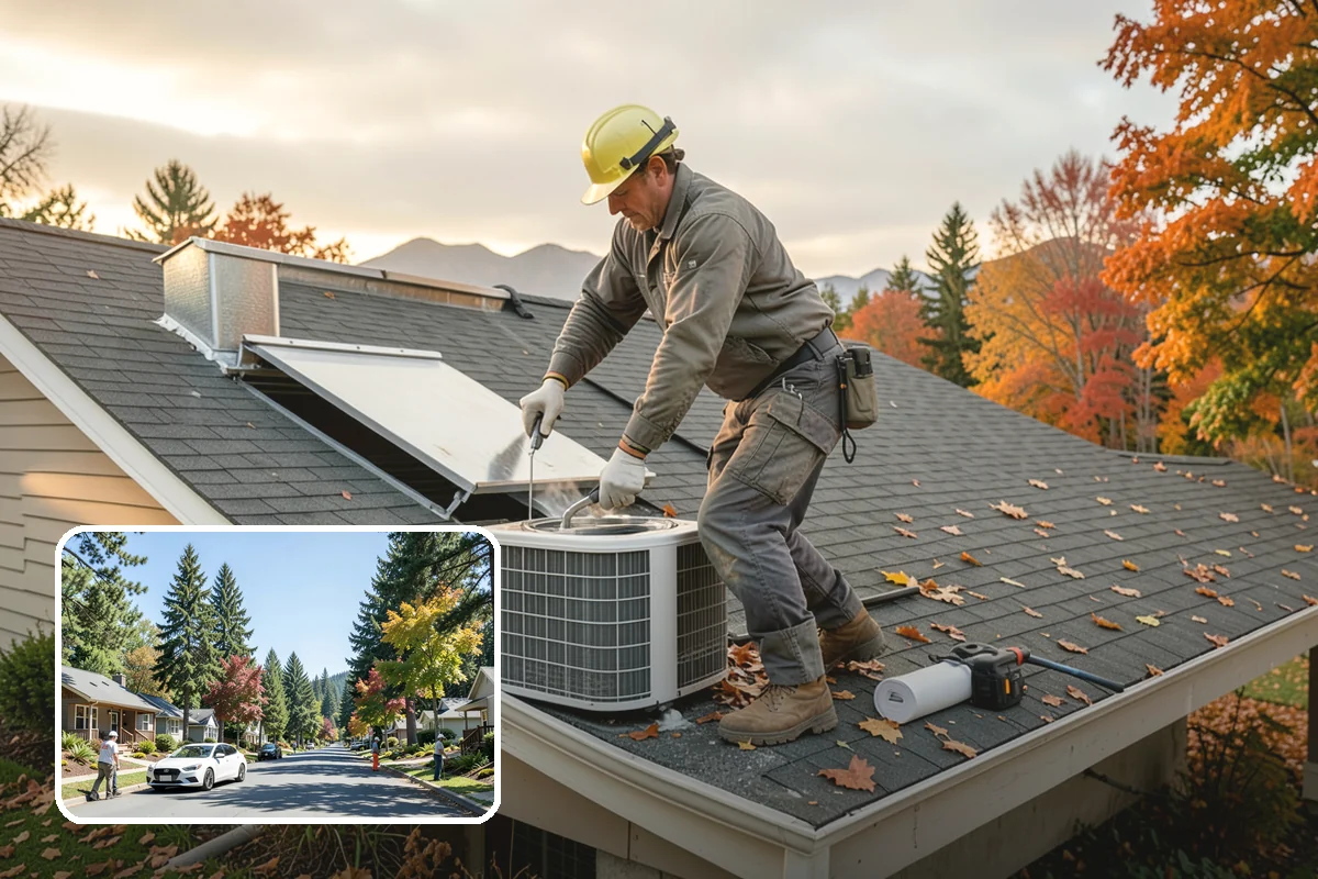 Chimney Repair in Orting, Pierce County, WA - Stops leaks at their true source