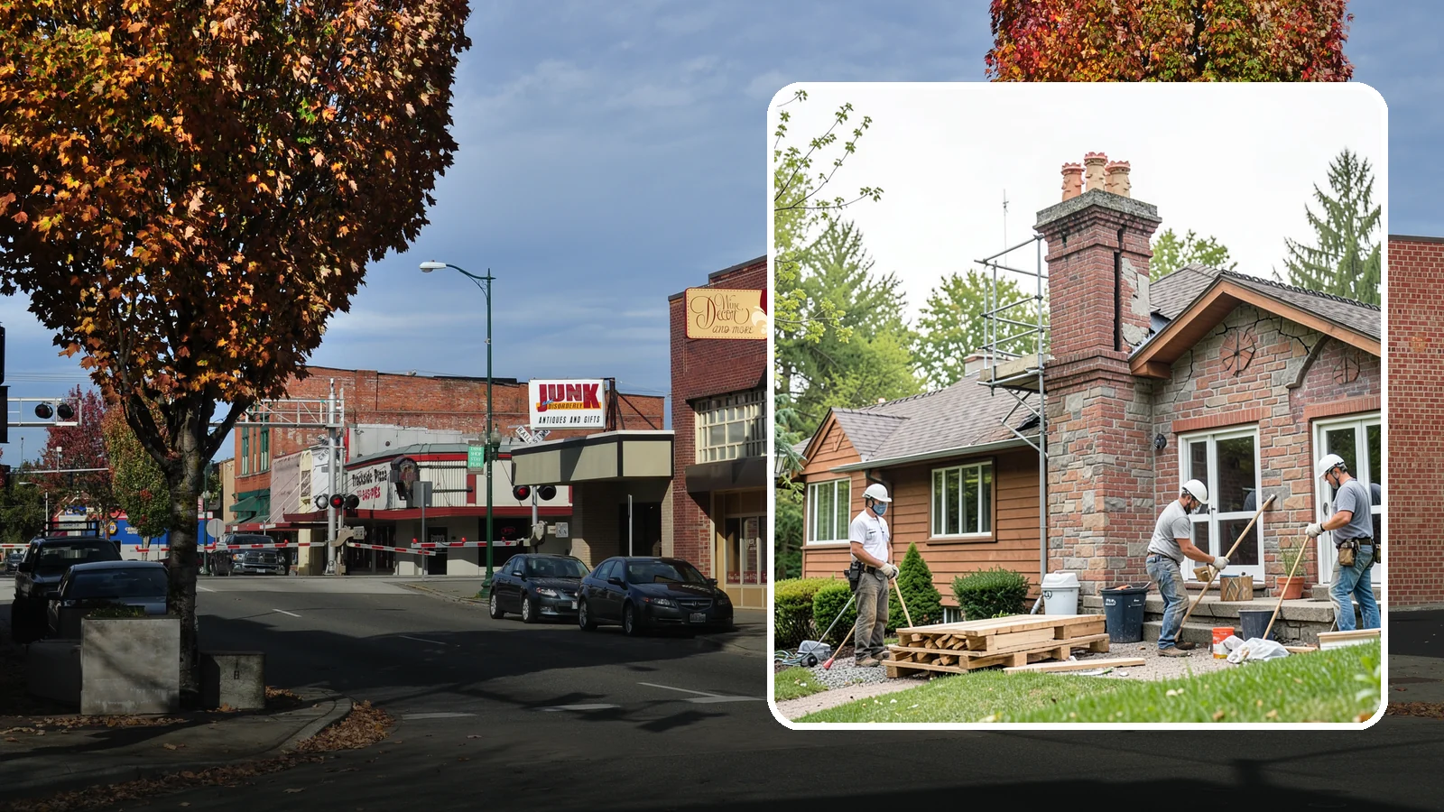 Chimney Repair in Puyallup, Pierce County, WA - Targeted chimney repairs that stop leaks and crumbling mortar before water damage spreads indoors.