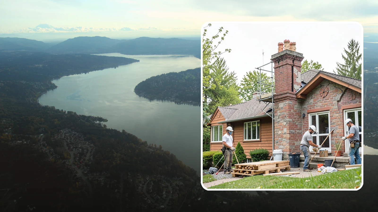 Chimney Repair in Sammamish, King County, WA - Targeted chimney repairs that stop leaks and crumbling mortar before water damage spreads indoors.
