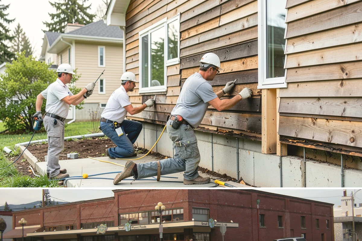 Chimney Repair in Sedro-Woolley, Skagit County, WA - Repairs are best made in dry stretches so mortar and sealants cure before the next rain.