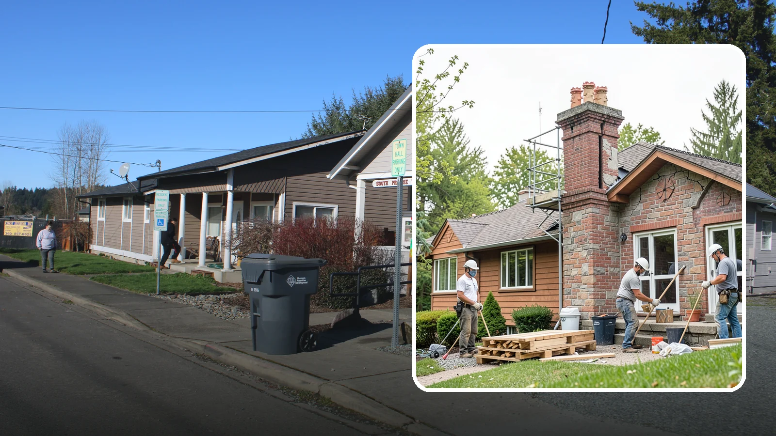 Chimney Repair in South Prairie, Pierce County, WA - Targeted chimney repairs that stop leaks and crumbling mortar before water damage spreads indoors.