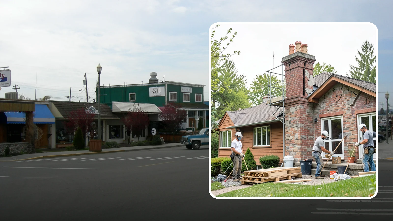 Chimney Repair in Stanwood, Snohomish County, WA - Targeted chimney repairs that stop leaks and crumbling mortar before water damage spreads indoors.