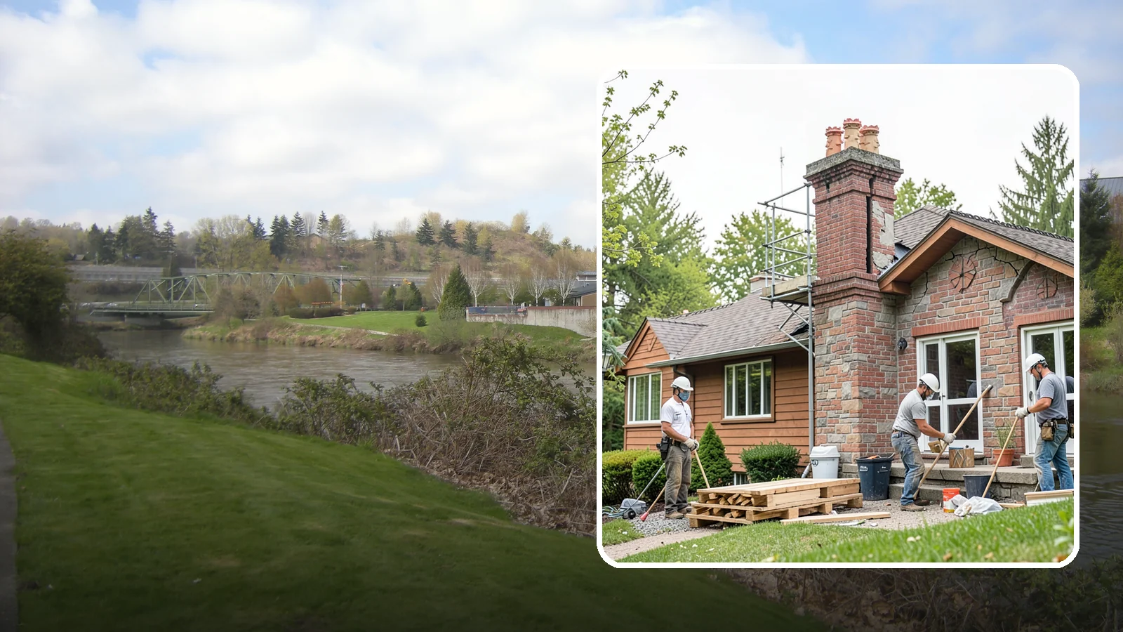 Chimney Repair in Tukwila, King County, WA - Targeted chimney repairs that stop leaks and crumbling mortar before water damage spreads indoors.