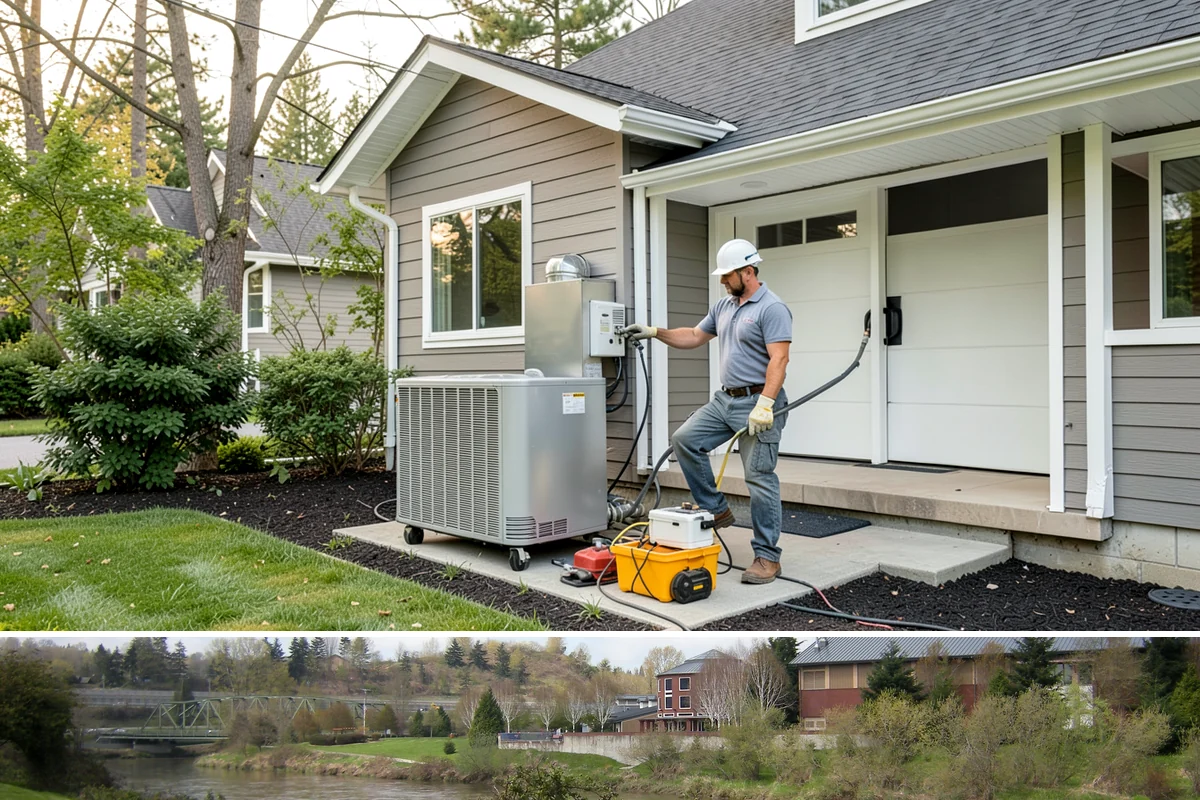 Chimney Repair in Tukwila, King County, WA - Repairs are best made in dry stretches so mortar and sealants cure before the next rain.