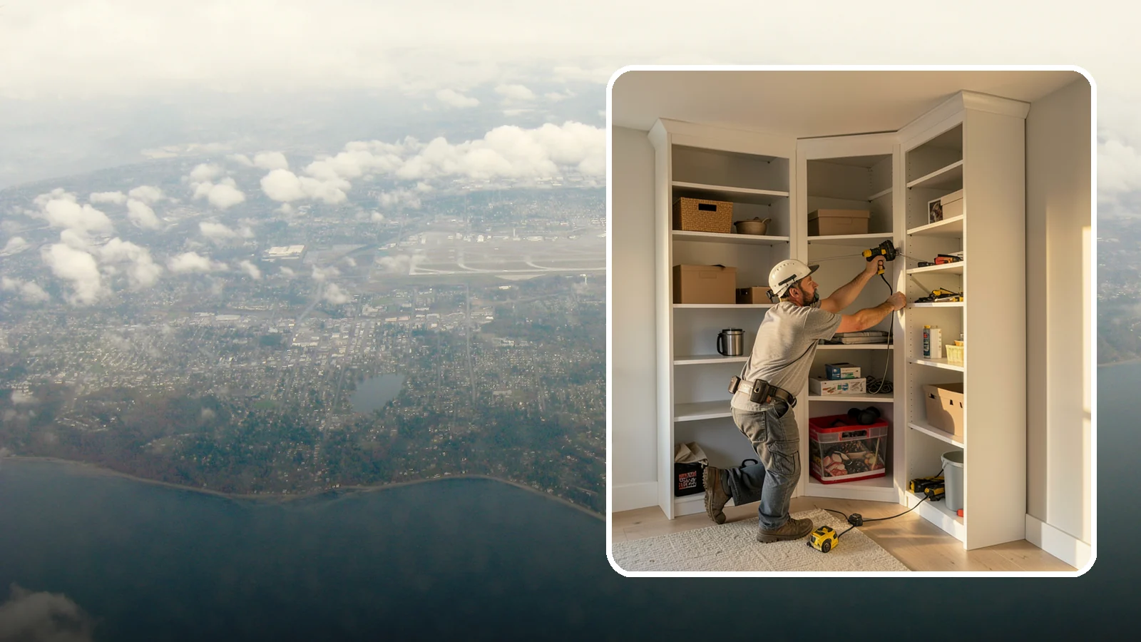Closet Shelving Installation in Burien, King County, WA - We install sturdy, adjustable closet shelving that keeps your belongings accessible and neatly arranged.
