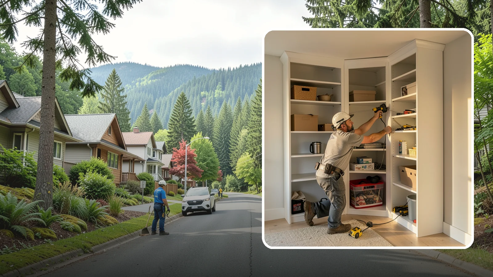 Closet Shelving Installation in Darrington, Snohomish County, WA - We install sturdy, adjustable closet shelving that keeps your belongings accessible and neatly arranged.