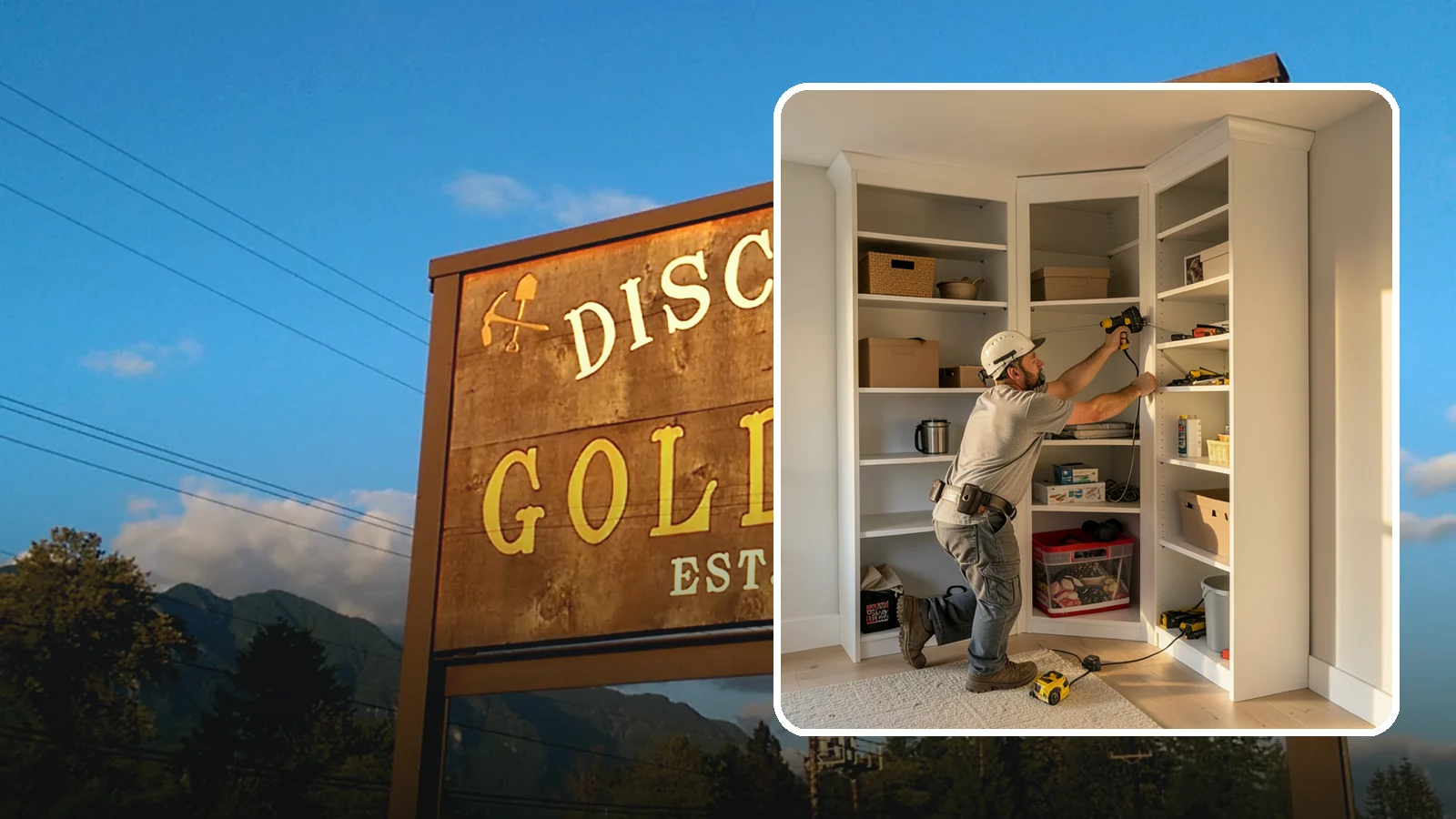 Closet Shelving Installation in Gold Bar, Snohomish County, WA - We install sturdy, adjustable closet shelving that keeps your belongings accessible and neatly arranged.