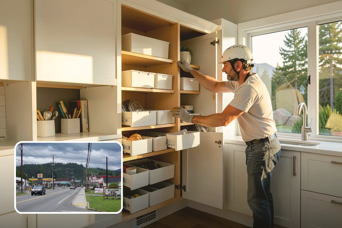 Closet Shelving Installation in Granite Falls, Snohomish County, WA - Securely anchored shelving that holds up under load