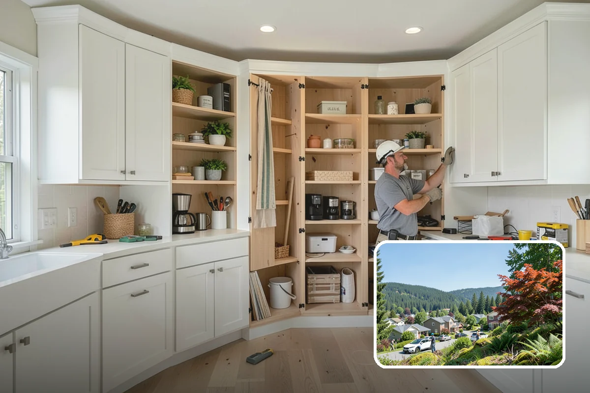 Closet Shelving Installation in Index, Snohomish County, WA - Securely anchored shelving that holds up under load