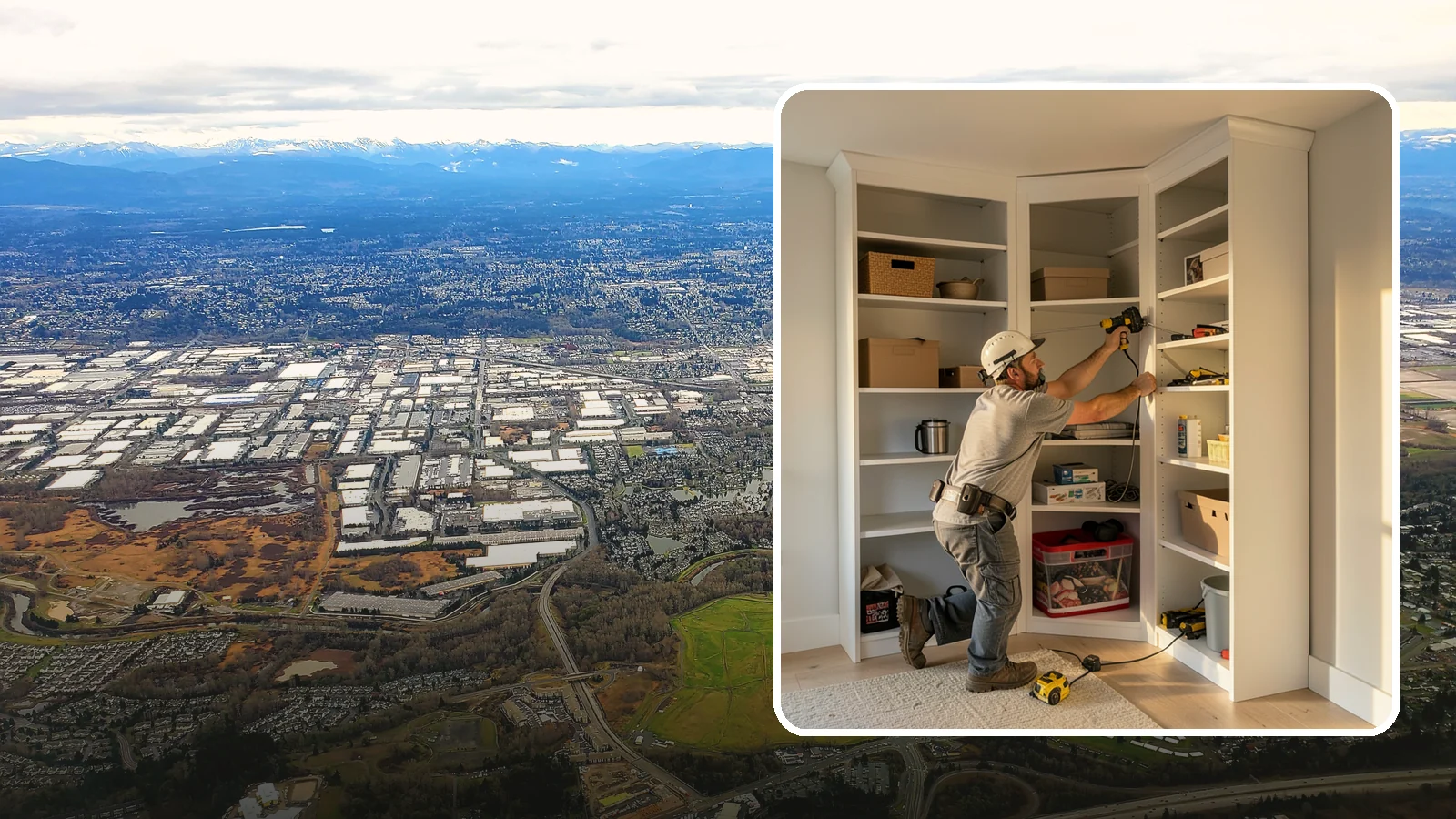 Closet Shelving Installation in Kent, King County, WA - We install sturdy, adjustable closet shelving that keeps your belongings accessible and neatly arranged.