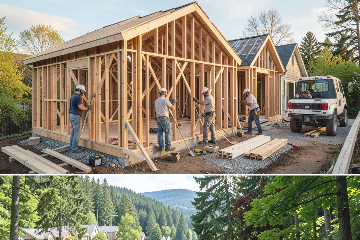 Closet Shelving Installation in Lake Forest Park, King County, WA - This straightforward interior job can be completed year-round, making it a great rainy-day PNW project.
