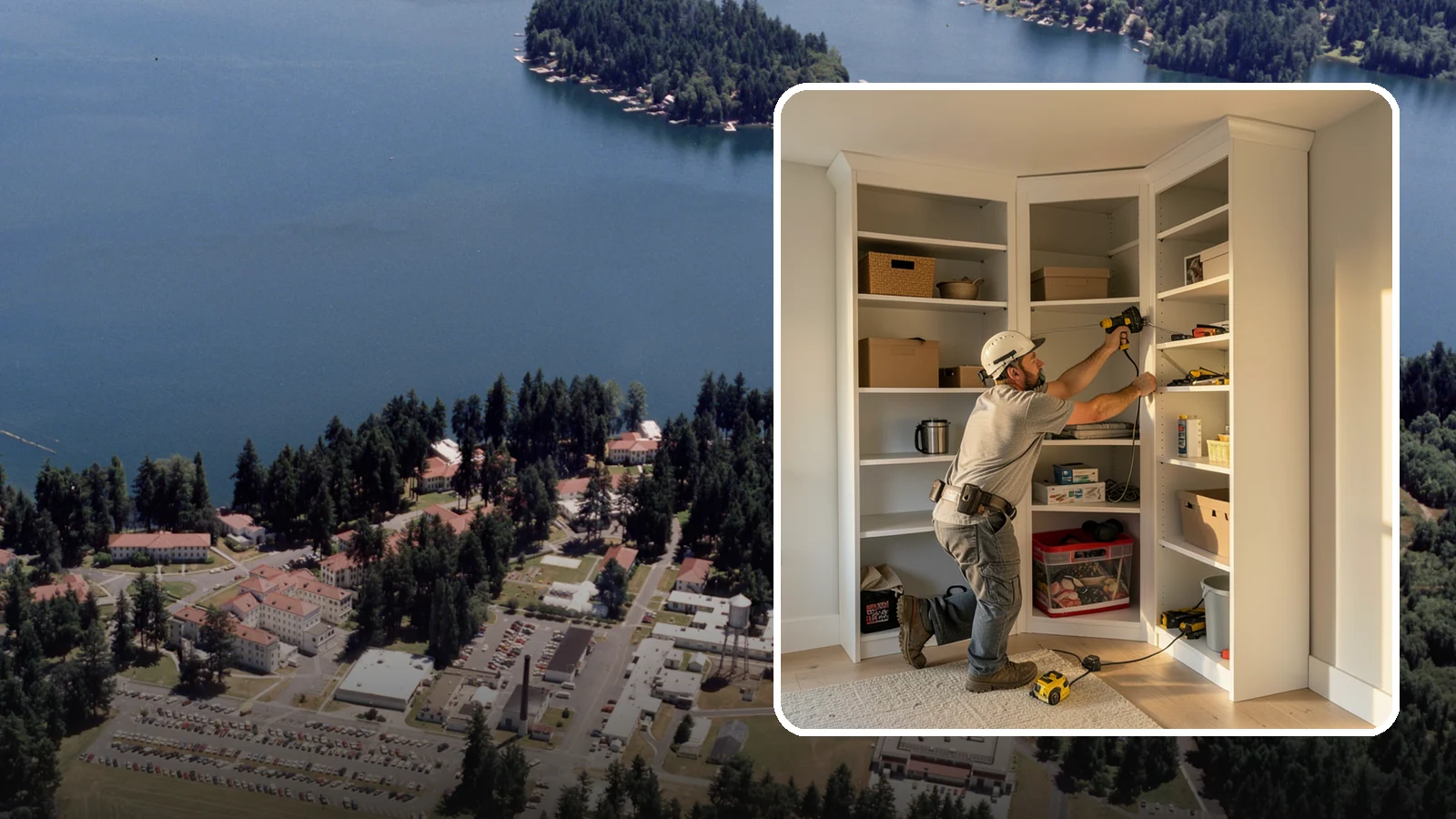 Closet Shelving Installation in Lakewood, Pierce County, WA - We install sturdy, adjustable closet shelving that keeps your belongings accessible and neatly arranged.